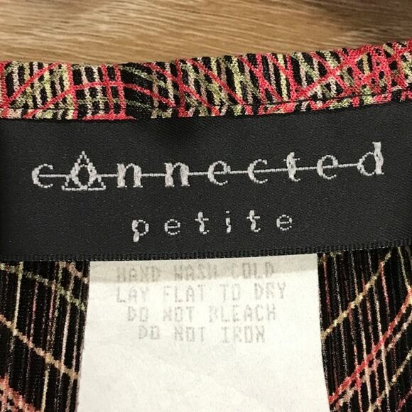 Connected Vintage Scoop Neck Short Sleeve Midi Dress Set 4 Petie - Picture 5 of 8